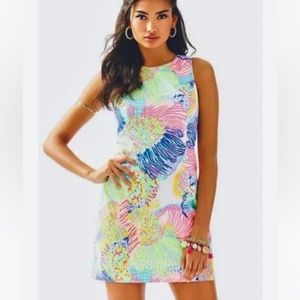 Lilly Pulitzer “Roar of the Seas” Mila Shift Dress Size 4